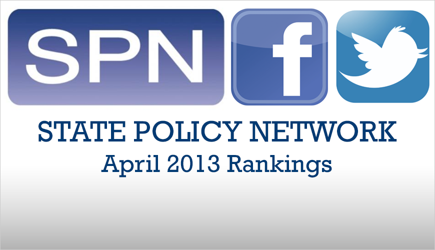 SPN Social Media Rankings for April, 2013