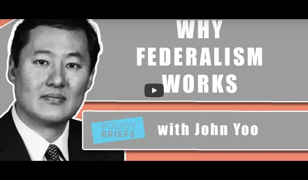 Why Federalism Works