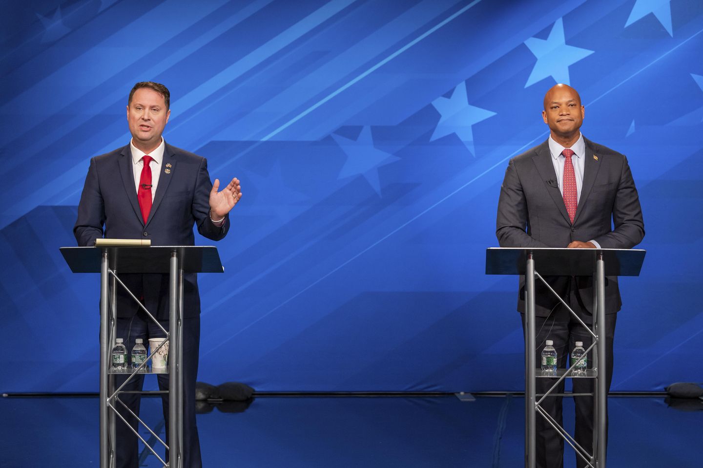 Maryland gubernatorial candidates trade barbs in lone debate to decide Larry Hogan successor